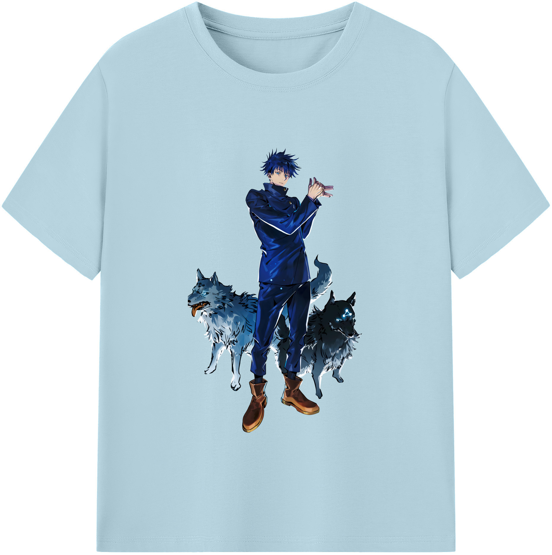 （画像用） 呪術廻戦 Jujutsu Kaisen 綿100％半袖Tシャツ（フロントプリント）